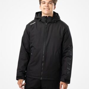 Bauer Black Team Heavyweight Jacket - Senior